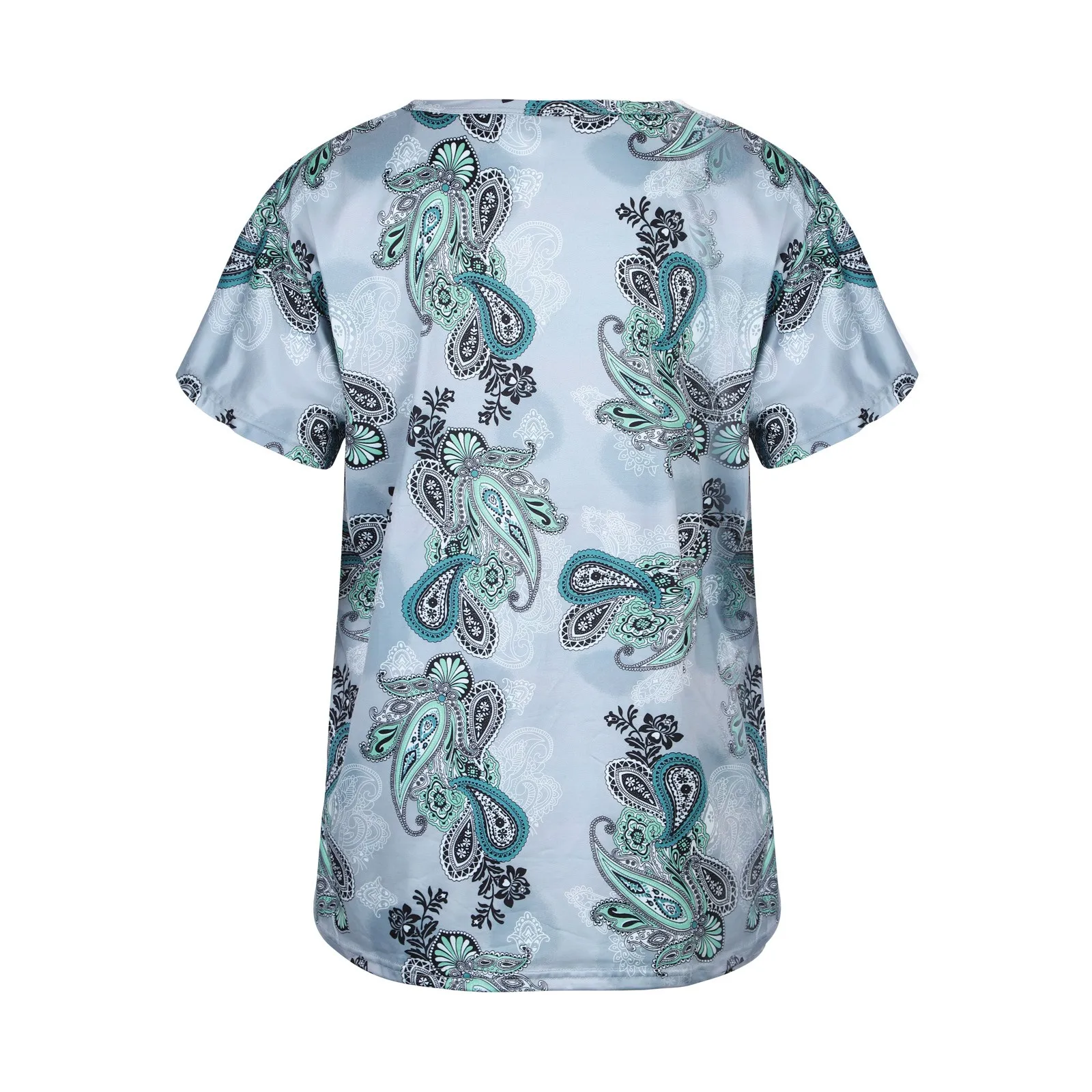 Платье с цветочным принтом на возраст от 0 до шеи футболки Женский Топ коротким