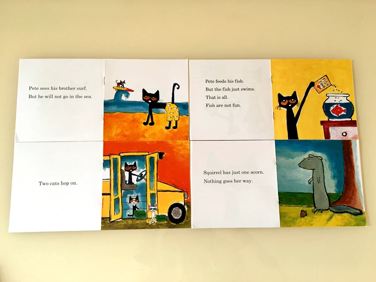 12 книг/набор детские книги с надписью Pete Cat|Воспитание и отношения| |