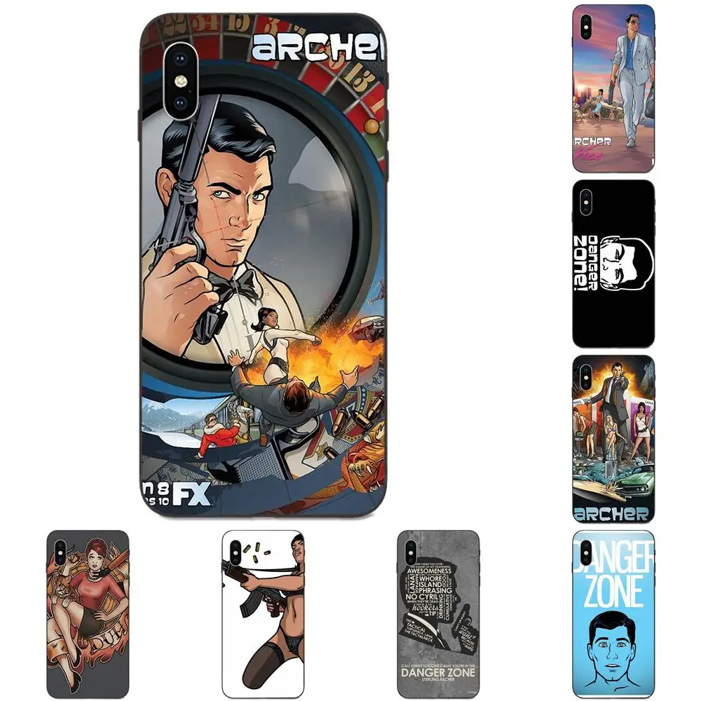 Распродажа: Archer Danger Zone для Xiaomi Redmi Mi Note 2 3S 8 9 Lite SE Pro Pro|Чехлы-накладки| |