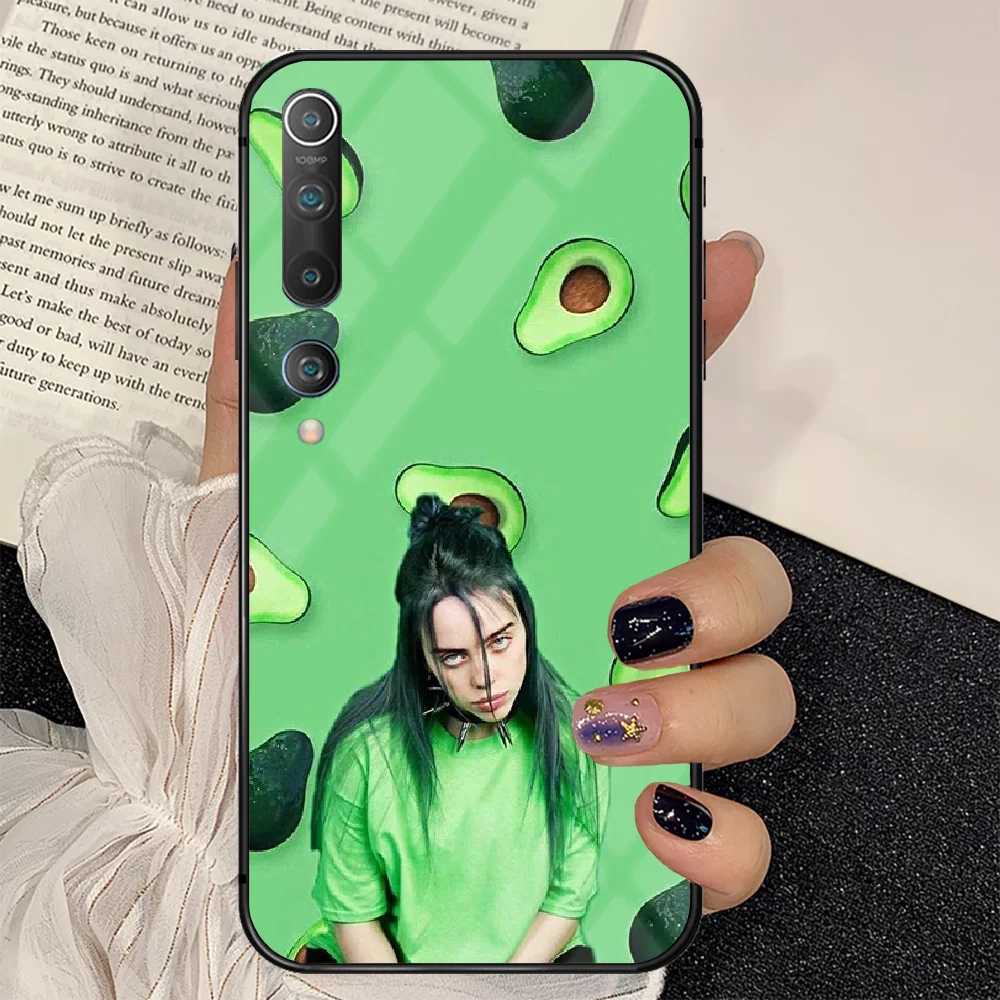 

Singer Billys Phone Tempered Glass Case Cover for Xiaomi Mi A MAX X POCO M Note 3 9 10 11 i T Pro Lite Pretty 3D Silicone