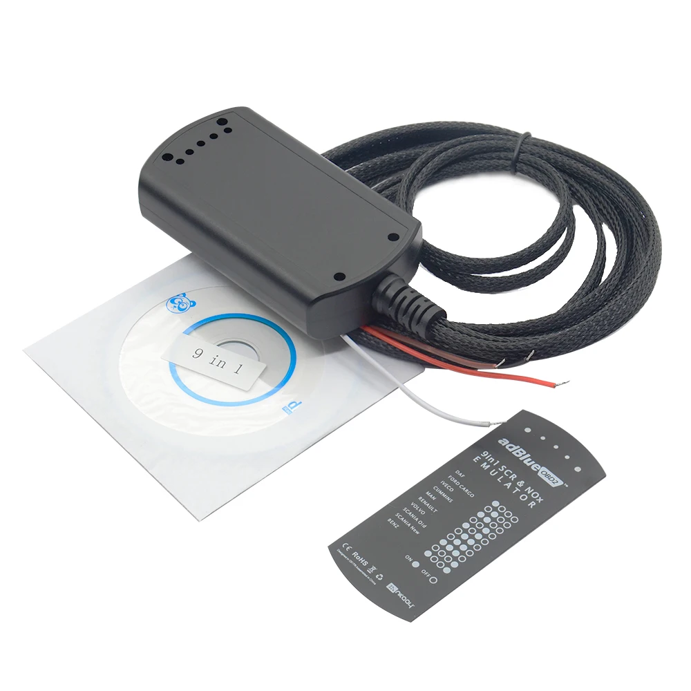 Оригинальная эмуляционная система AdBlue 9 в 1 8 V3.0 BS супер качество adblue A|Кабели и