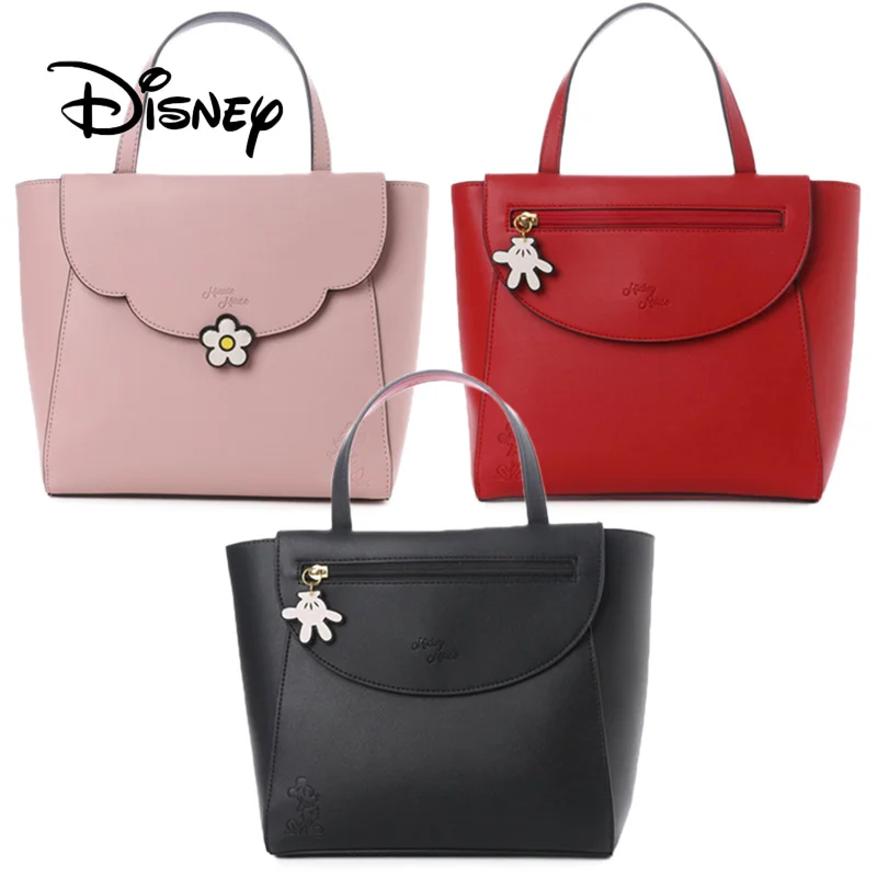 Disney Mickey Mouse женская сумка из ПУ кожи большая высокого качества повседневная через