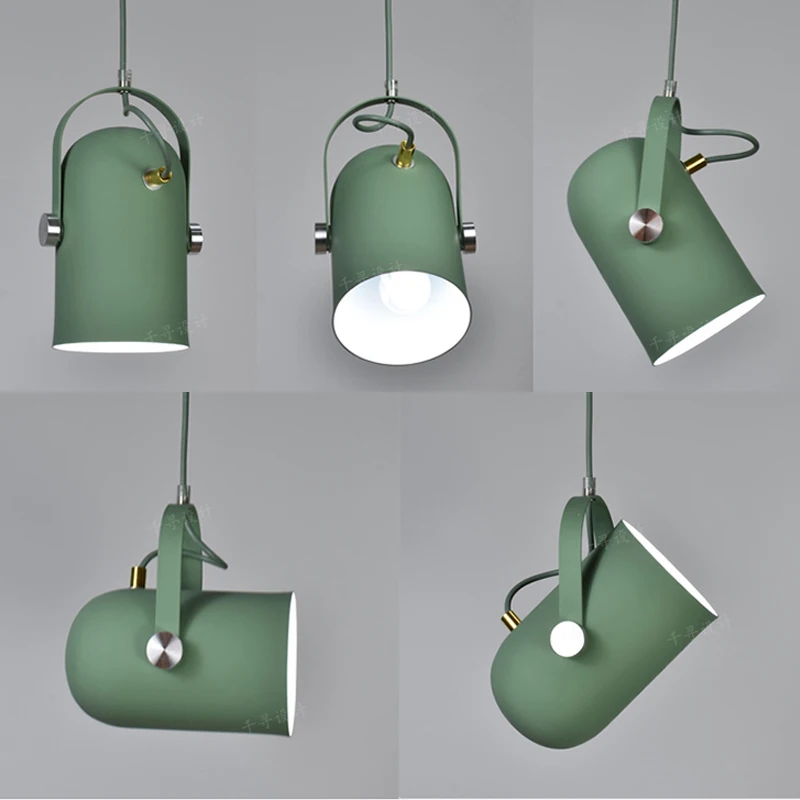 Простые промышленные одиночные фары скандинавские современные светодиодные E27