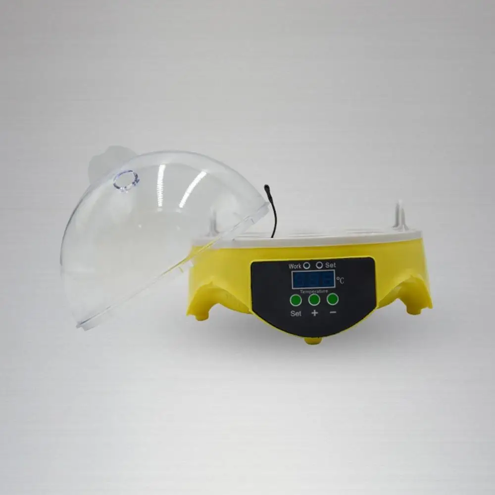 

Mini 7 Egg Incubator Poultry Incubator Brooder Digital Temperature Hatchery Egg Incubator Hatcher Chicken Duck Bird Pigeon