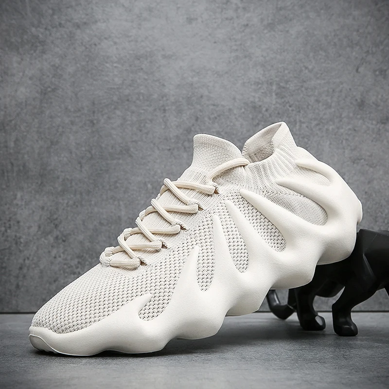 

Summer Casual Shoes Men Sneakers Mesh Breathable Fashion Couple Shoes Zigzag Sole Chaussures High Quality Non-Slip Zapatillas