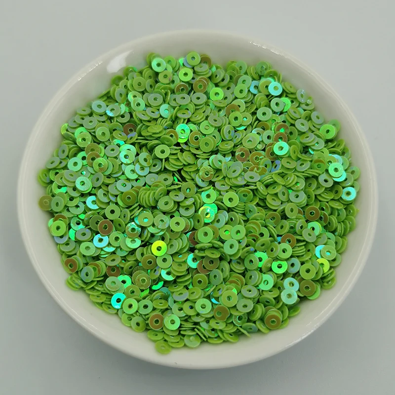 Пайетки 3 мм отделка плоские круглые пайетки из ПВХ блестки россыпью для шитья