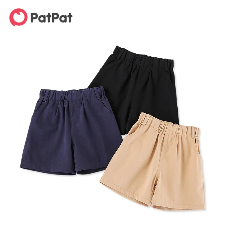 

PatPat Baby/Toddler Solid Suit Shorts