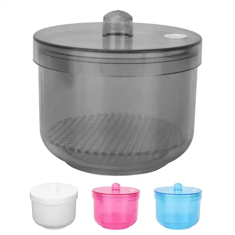 

Nail Art Cleaning Box Manicure Tool Cleaning Box Heat Resisting for Home for Nail Salon