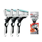 Бритва DORCO Pace 6, мужская, 6 слоев, 2 шт.лот, Безопасные лезвия из нержавеющей стали