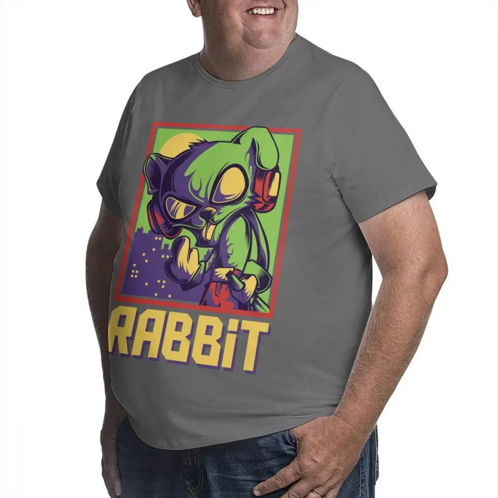 Футболка мужская хлопковая с круглым вырезом в стиле граффити