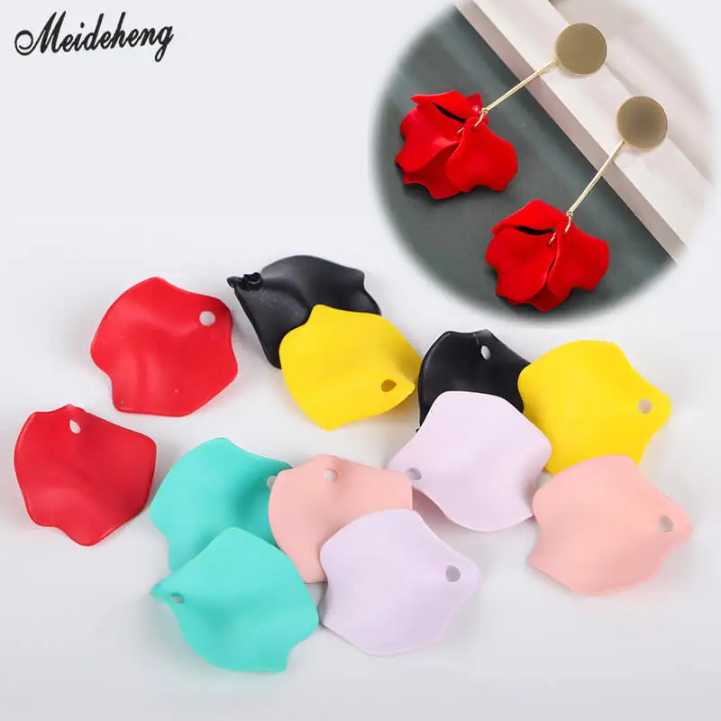 Акриловые бусины для ключей сделай сам украшения дома в виде цветка розы листьев