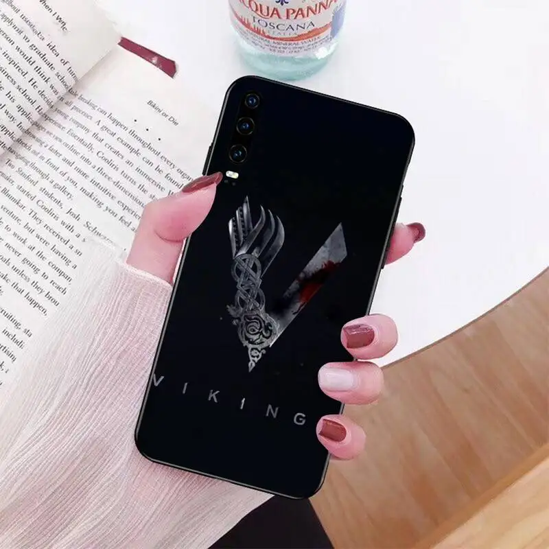 Чехол для телефона PENGHUWAN TV Vikings Ragnar Lothbrok черный мягкий чехол Huawei Honor 20 10 9 8 8x 8c 9x 7c 7a