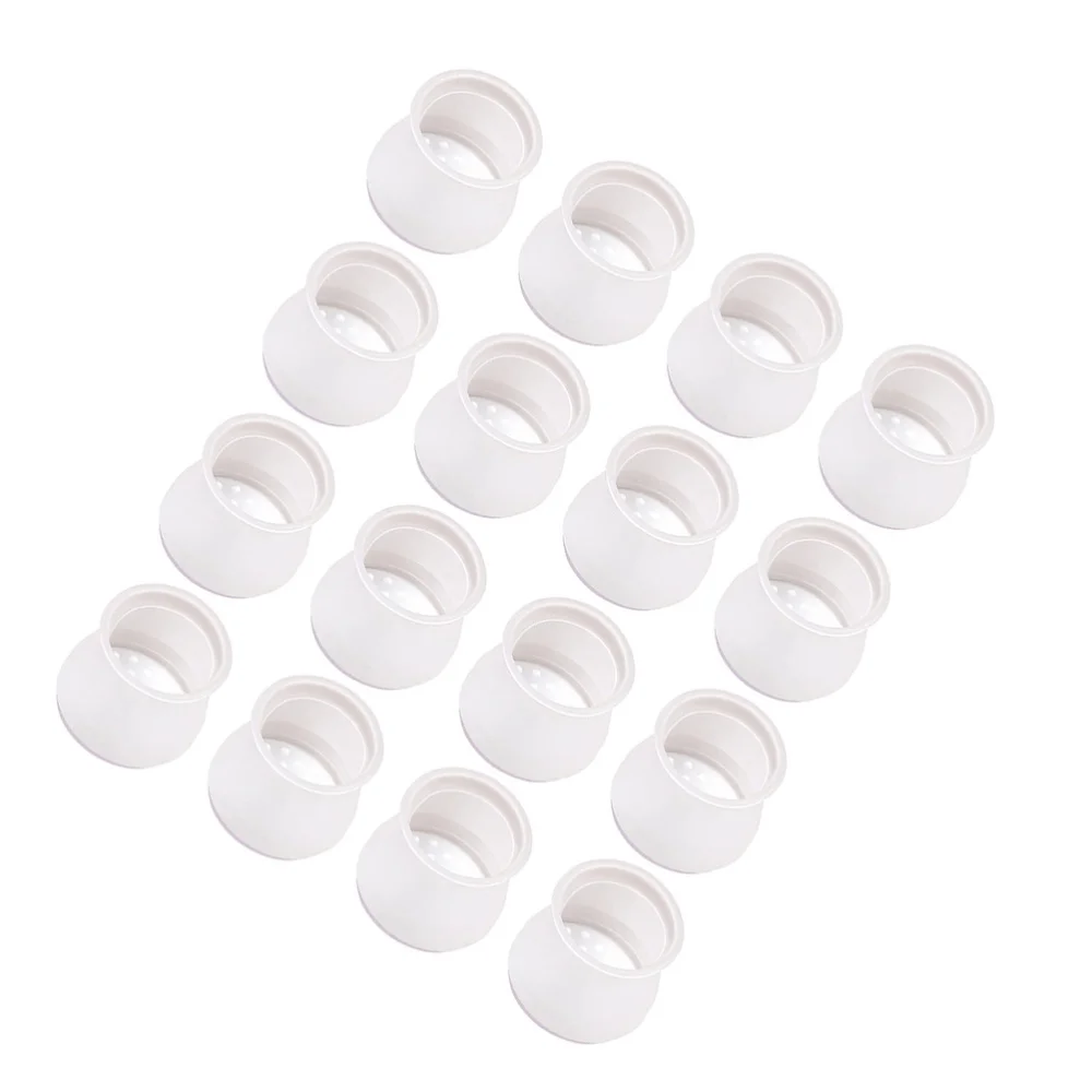

16pcs Non-skid Chair Feet Caps Table Feet Covers Round Shape Chair Foot Pads
