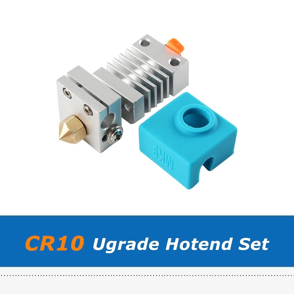 CR10 все металлические Hotend экструдер комплект 0 4 мм MK8 сопла печатающей головки для