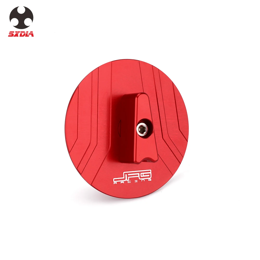 CNC Красный Топливный Petcock поворотная ручка винт для Recon Rincon Rubicon Rancher 250 350 400 TRX250