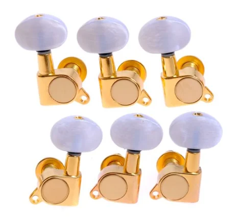 

Folk guitar string button closed electric guitar strings bent button string must knob White semicircle hand gold
