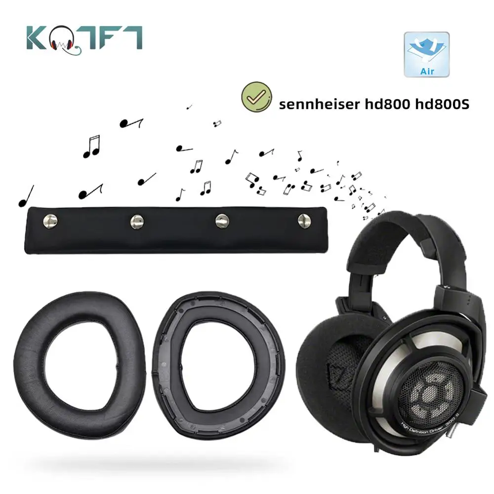 KQTFT бархатные Сменные амбушюры для наушников Sennheiser hd800 hd800s HD 800 800s гарнитура