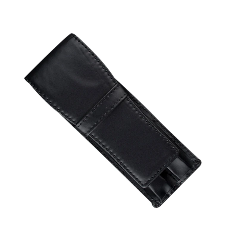 

1pcs Vintage Fountain Pen Pencil Case - PU Leather Pencil Bag Vintage Style Stationery Pen Case Pen Bag Office School Supplies