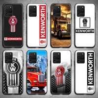 heavy truck kenworth phone case for samsung s20 plus ultra s6 s7 edge s8 s9 plus s10 5g lite 2020