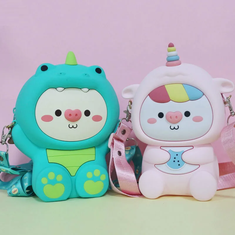 Женская Мягкая силиконовая сумка на плечо Большая вместительная Ретро