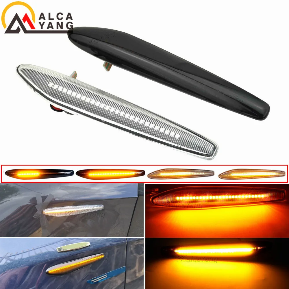 

Dynamic LED Side Marker Blinker Turn Signal Light For Alfa Romeo 159 typ 939 2005-2011 Brera typ 939 2005-2011 Canbus Error Free