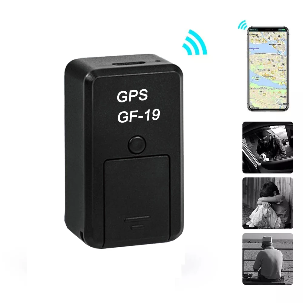 

GF19 Mini GPS Tracker SOS Tracking Devices for Vehicle Car Child Location Trackers Locator Systems GPS Permanent Magnetic