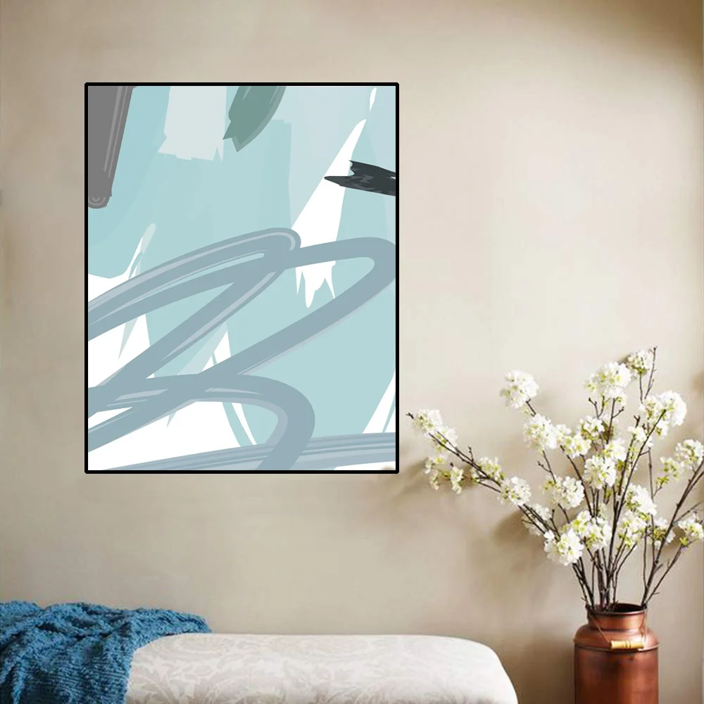 Настенный холст художественный постер живопись абстрактные граффити рисунок