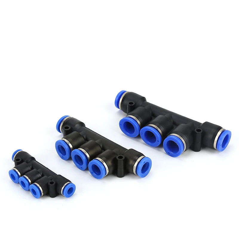 Быстроразъемный пневматический штуцер для шланга 4 мм 6 8 10 12 | Обустройство дома