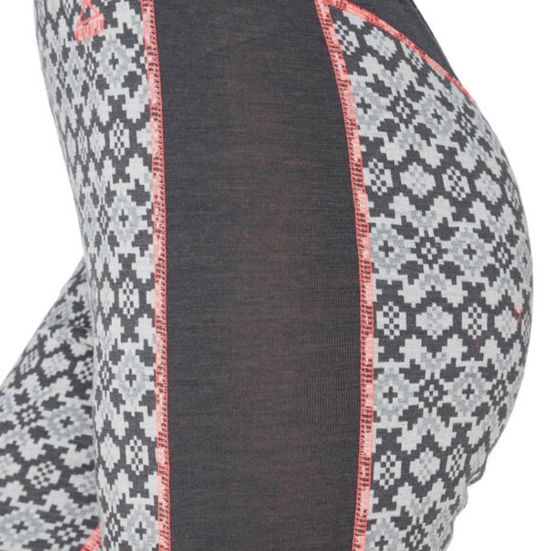 Женские Термолеггинсы из 100% мериносовой шерсти жаккардовые 230 г