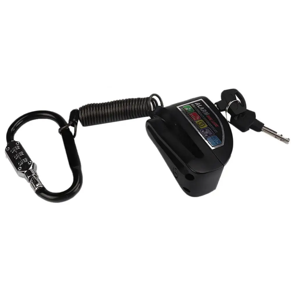 

80% Hot Sell Motorcycle Motorbike MTB Bike Helmet Anti-theft Rope Disc Lock Password Padlock