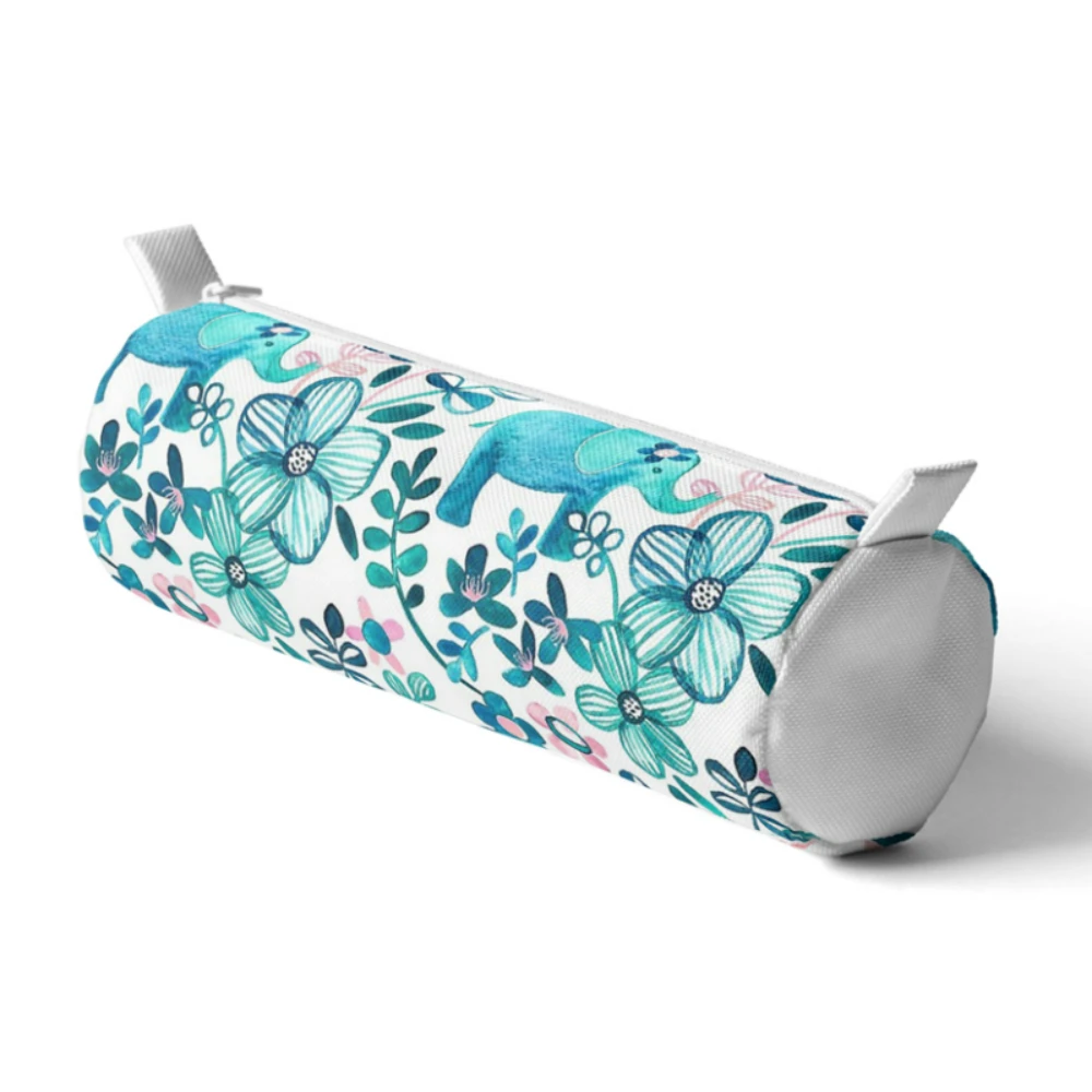 

Canvas Pencil Cese Travel Cosmetic Bag Makeup Organizer Pouch Bag Stationery Back To School