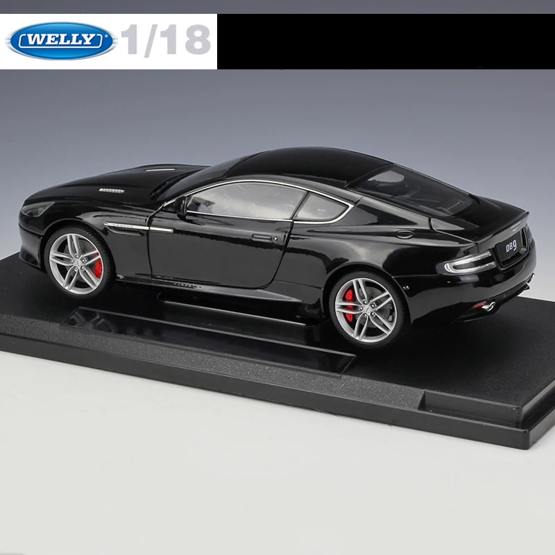 1:18 Масштаб Aston Martin DB9 Coupe модель автомобиля из сплава металлические игрушки транспортные средства Детские игрушки Подарки оригинальная коробка