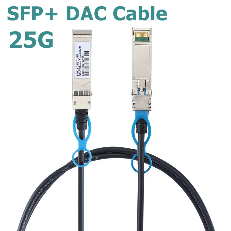 

QSFP+ 25G DAC Cable QSFP+ Copper High Speed Cable Server Data Cable Compatible With HP H3C Cisco Huawei