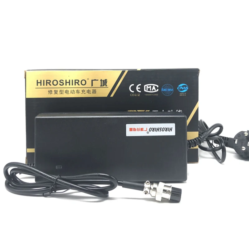 48V 2A LiFePO4 зарядное устройство выход 58,4 V 2A 100-240VAC DC порт используется для 48V 10AH 12AH 15AH Электрический велосипед батарея LFP