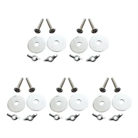10pcs birds perch holder parrot house screw and nuts food feeder parts bird cage breeding box accessories