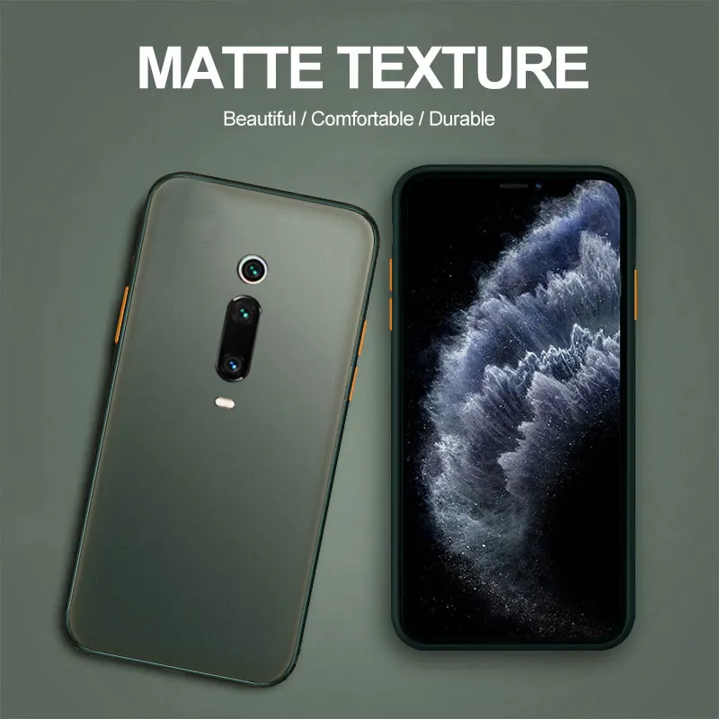 Матовый чехол для телефона Xiaomi Mi 8 9T Pro Мягкий защитный из ТПУ 9 A3 CC9|Бамперы| |