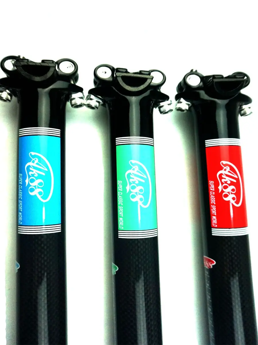 Новые детали для велосипеда AK88 подседельная труба из углеродного волокна с