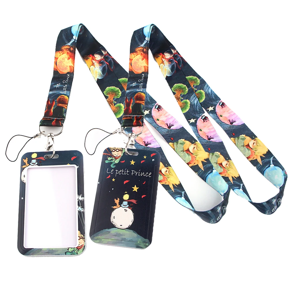 

LB1853 шнурок для ключей принц и лиса, ремешки для шеи, ремешки для id, держатель для ключей, брелок для ключей, веревка для ключей, аксессуары для...