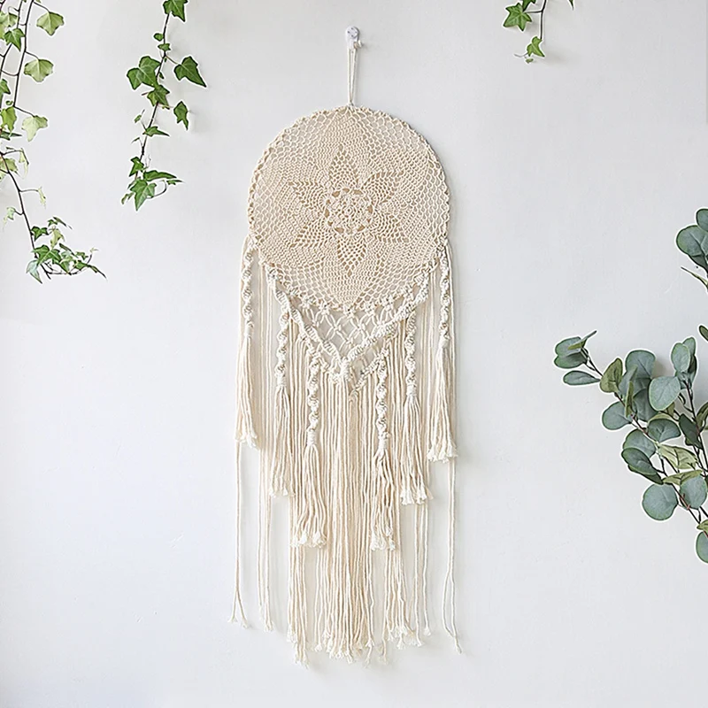 

Украшение в скандинавском стиле Ловец снов ручной работы подвесной Ловец снов украшение для дома аксессуары для спальни и детской комнаты