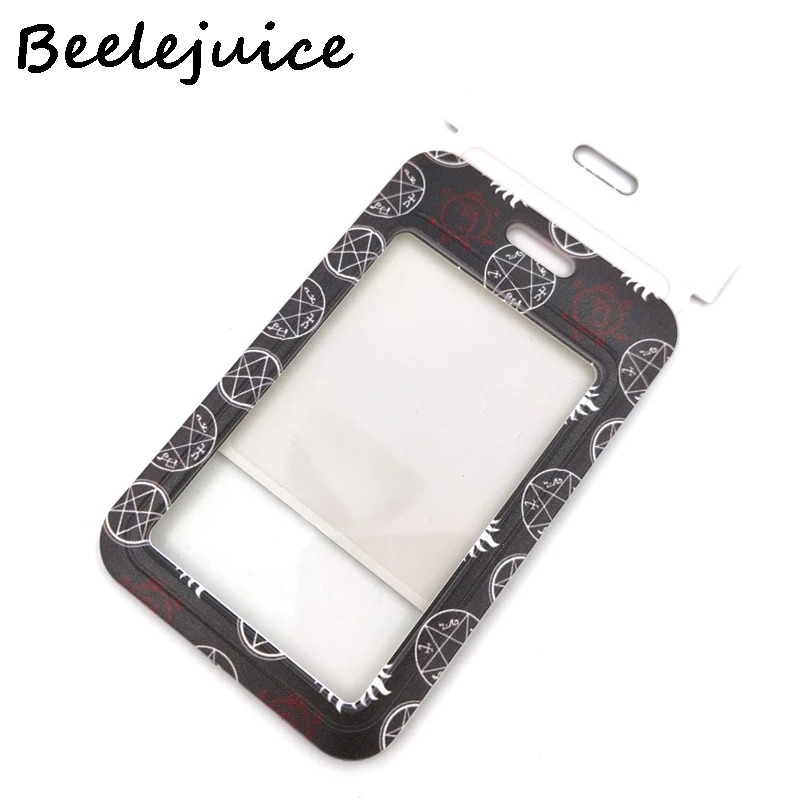 

Supernatural SPN ID Card Students Work Name card Holder Pass Gym Badge Kids Holder Jewelry Accessories Decorations Gifts