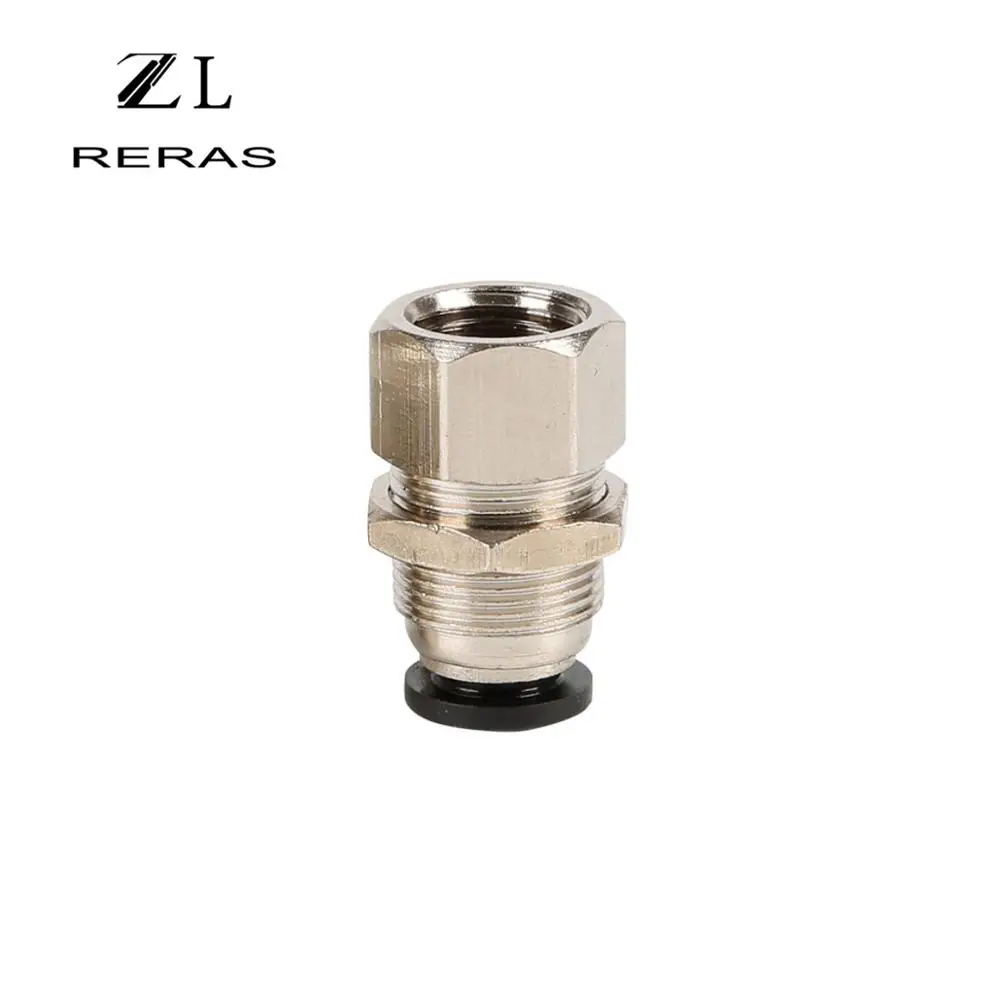 Черный PMF пневматическая внутренняя резьба Штепсель быстрого подключения