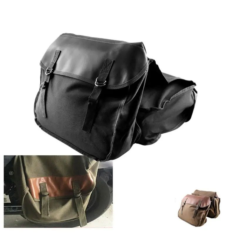 

Motorcycle Bag Retro Modified Locomotive Edging Package Knight Riding Front Side Pack Electric Car Kit