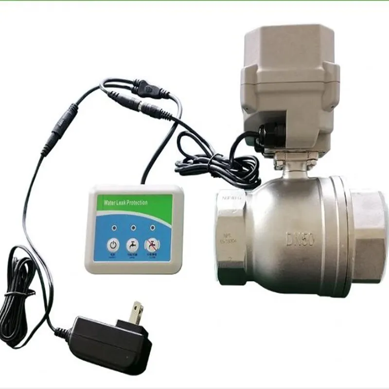 Датчик утечки воды 12 в пост. Тока система сигнализации с шаровым клапаном из