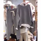 Костюм спортивный женский, однотонный, со штанами