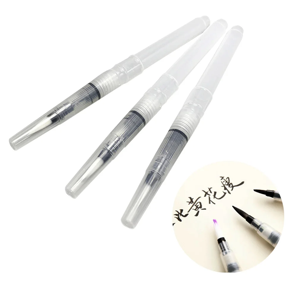 

Calligraphy Art Supplies School Stationery Portable Kids Gift Refillable Durable Painting Beginner Watercolor Brush