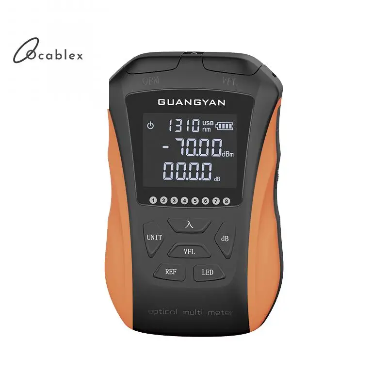 Новый 6 в 1 оптический измеритель мощности высокоточный перезаряжаемый G8