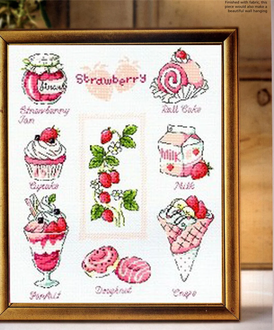 Cross Stitch Set Chinese Cross-stitch Kit Embroidery Needlework Craft Packages Cotton Fabric Floss New Designs EmbroideryZZ647 | Дом и сад