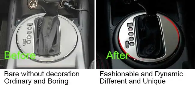 CITALL для Kia Sportage 2010 2011 2012 2013 ABS хром Автомобильный интерьер панель переключения передач отделка рамка крышка литье