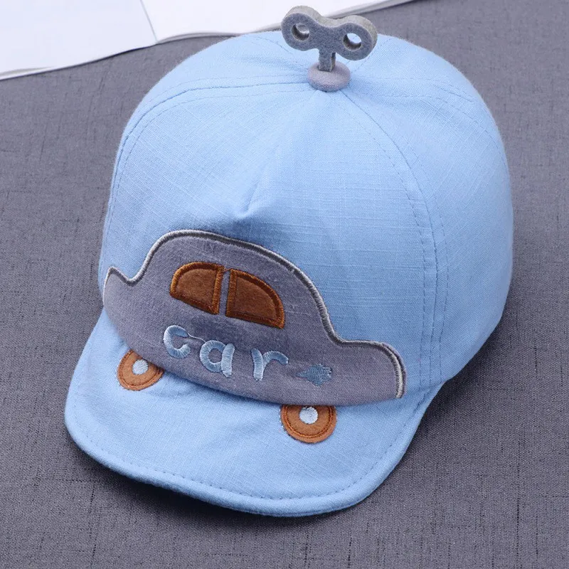 Шляпа Унисекс летняя бейсболка для детей ясельного возраста мультяшная