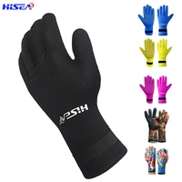 diving gloves 3mm men and women winter swimming protective anti cold snorkeling glove anti scratch for outdoor fishing equipment